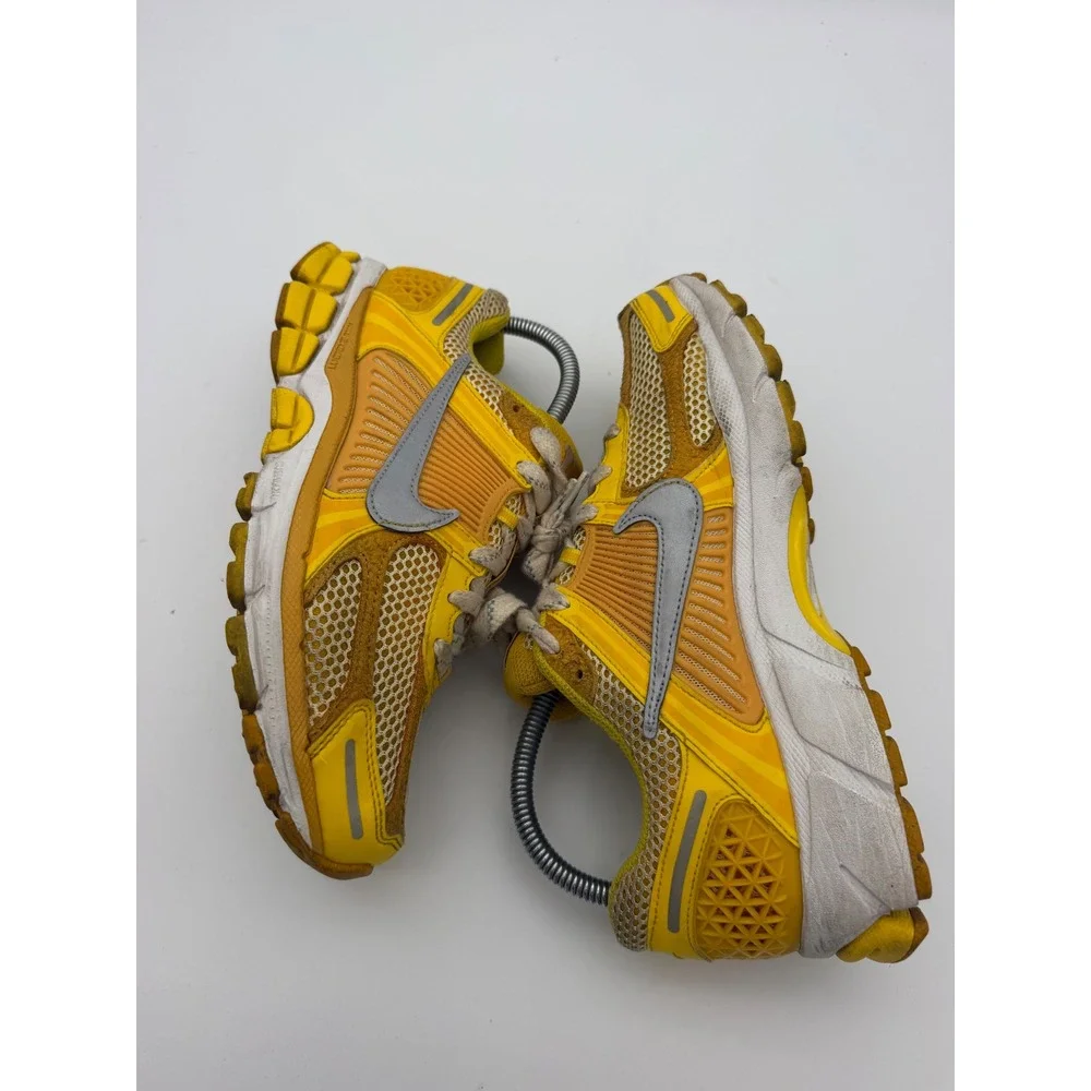Nike Zoom Vomero 5 Yellow Ochre Silver Mens 5 Women 6.5 FJ4453-765 Running Shoes